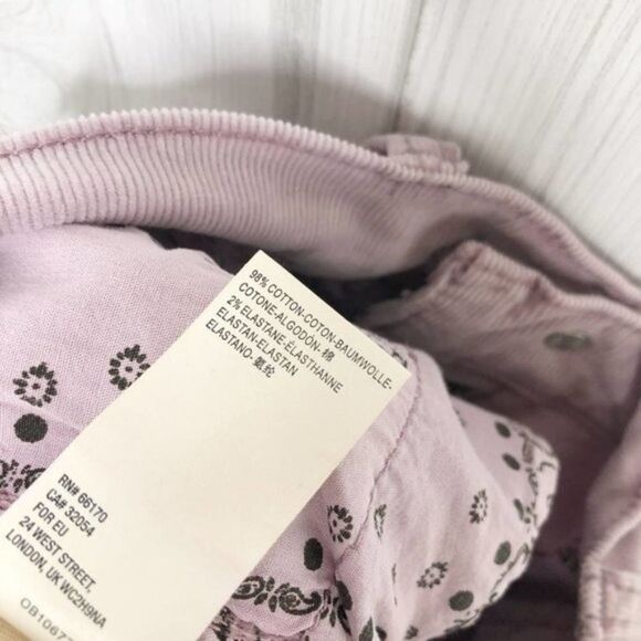 FREE PEOPLE Sunchaser Lavender Corduroy Pants - Picture 6 of 7